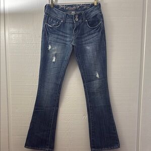 Refuge Skinny Boot Jeans Sz 4 Short